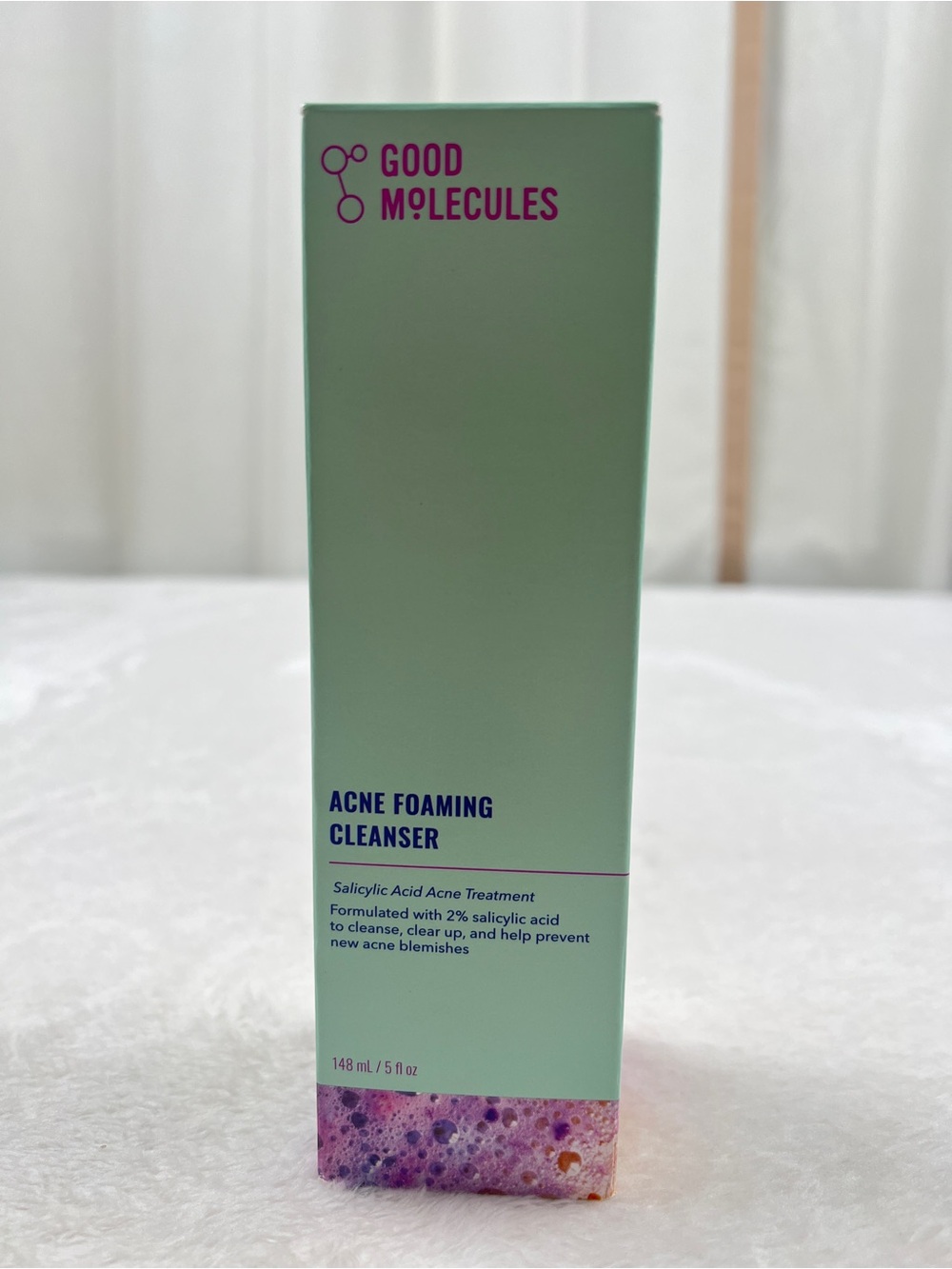 Good Molecules Acne Foaming Cleanser 2% Salicylic Acid 5 oz NEW IN BOX